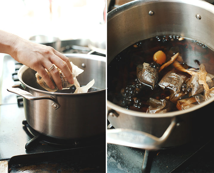 making chai tea at home