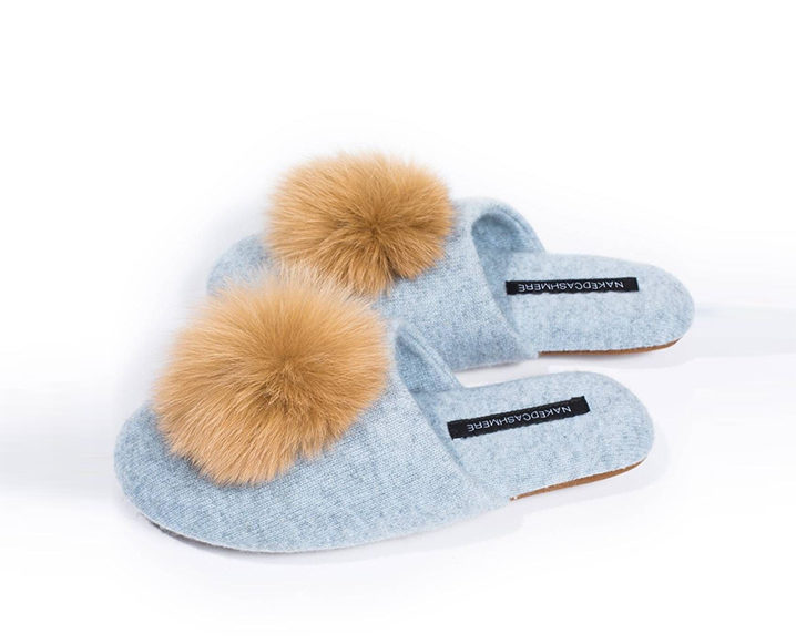 Naked best sale cashmere slippers