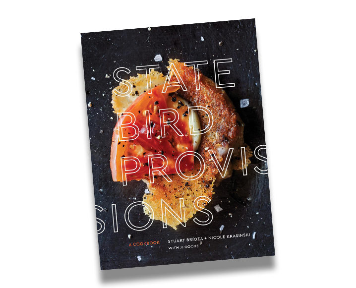 Front cover of the book State Bird Provisions by Stuart Brioza and Nicole Krasinski