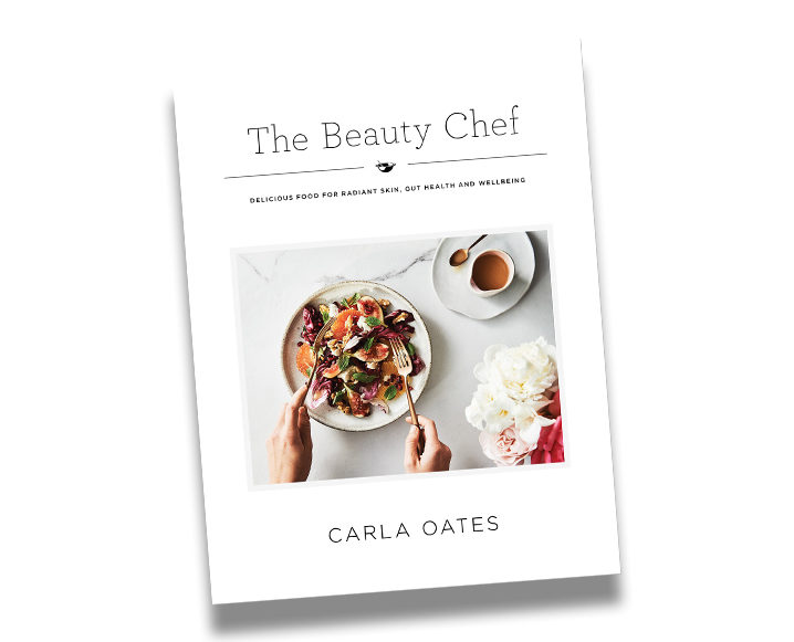 Front cover of the book The Beauty Chef by Carla Oates