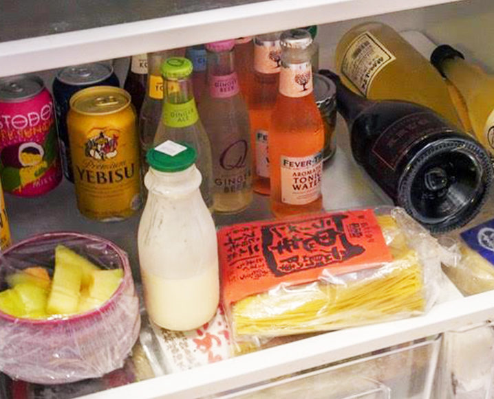 kat odell in my fridge interview bottom shelf photo