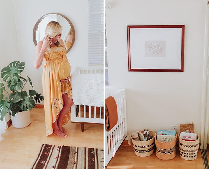 Eco-Friendly Nursery toy baskets