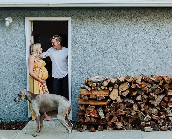 Eco-Friendly Nursery family and dog