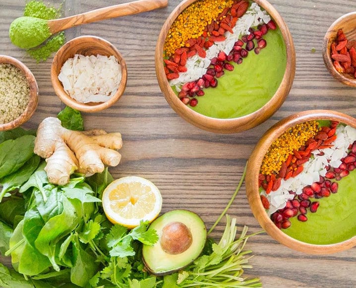 plant-based snacks smoothie bowls