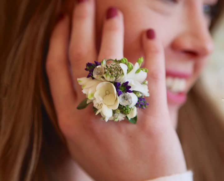 fresh Flower Rings