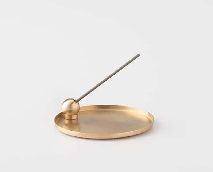 brass insense holder