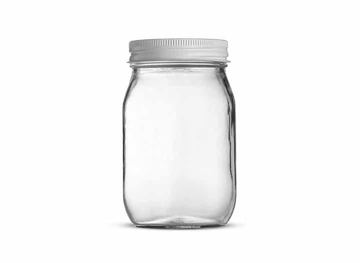 glass mason jar