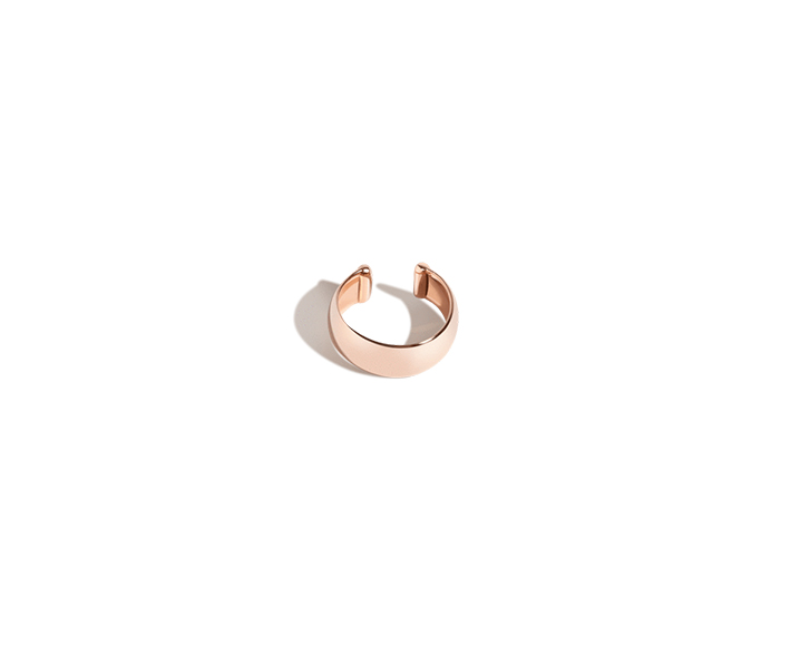 aurate ear cuff rose gold