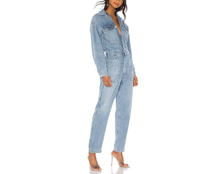 citizens of humanity denim jumpsuit