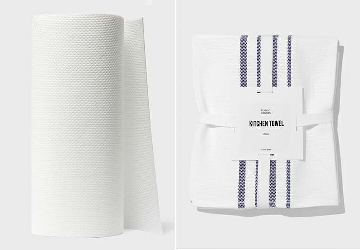 sustainable kitchen towels