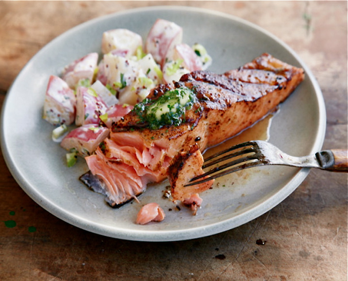 nutrient deficiencies salmon on plate