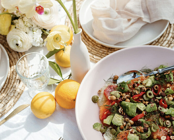 spring avocado salad